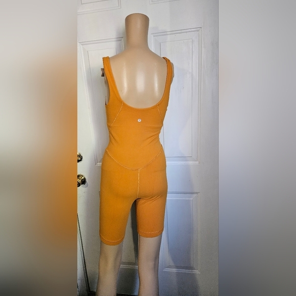 Lululemon Align Onesie 8" Autumn Orange - Picture 3 of 6
